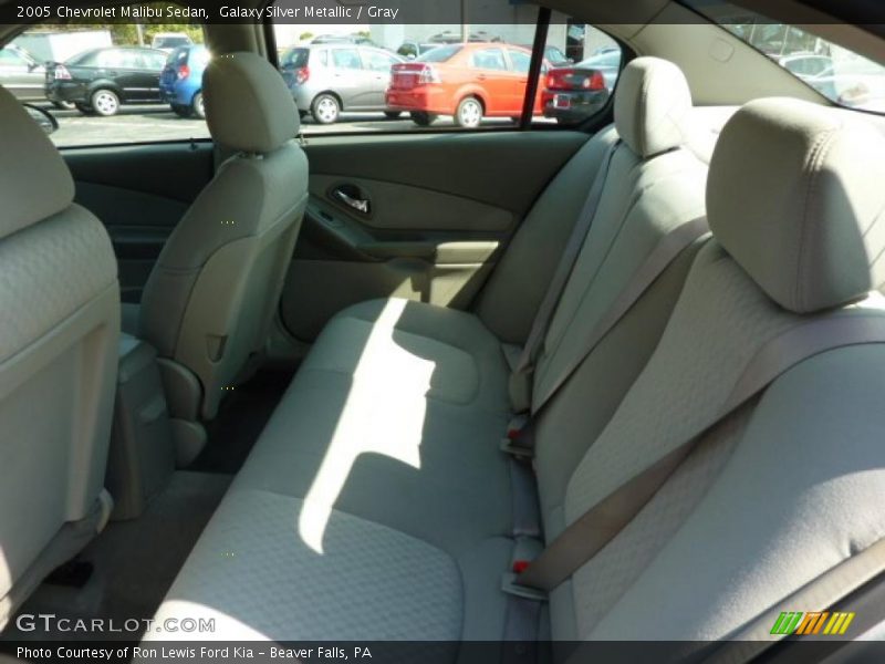 Galaxy Silver Metallic / Gray 2005 Chevrolet Malibu Sedan