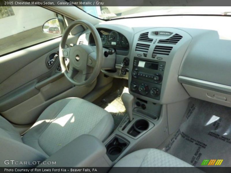 Galaxy Silver Metallic / Gray 2005 Chevrolet Malibu Sedan