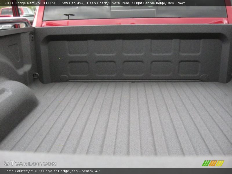 Deep Cherry Crystal Pearl / Light Pebble Beige/Bark Brown 2011 Dodge Ram 2500 HD SLT Crew Cab 4x4