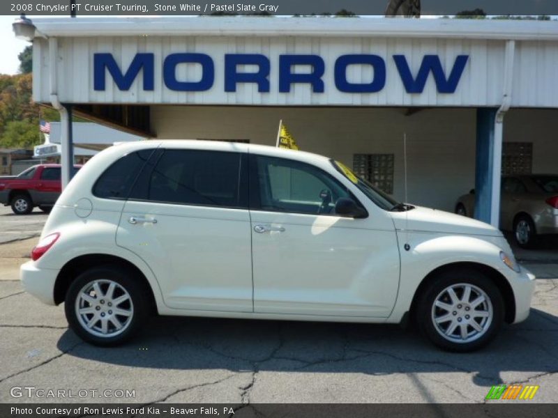 Stone White / Pastel Slate Gray 2008 Chrysler PT Cruiser Touring