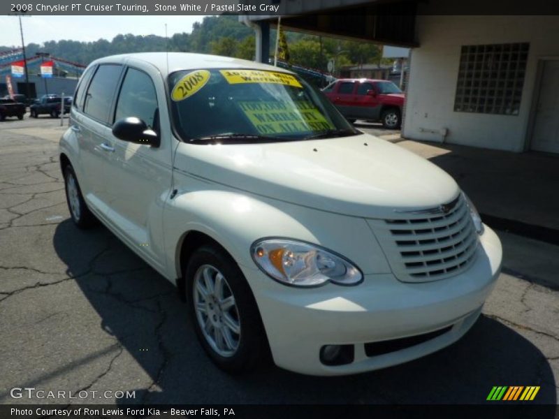 Stone White / Pastel Slate Gray 2008 Chrysler PT Cruiser Touring