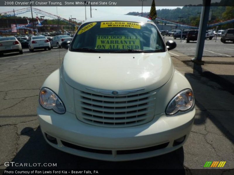 Stone White / Pastel Slate Gray 2008 Chrysler PT Cruiser Touring