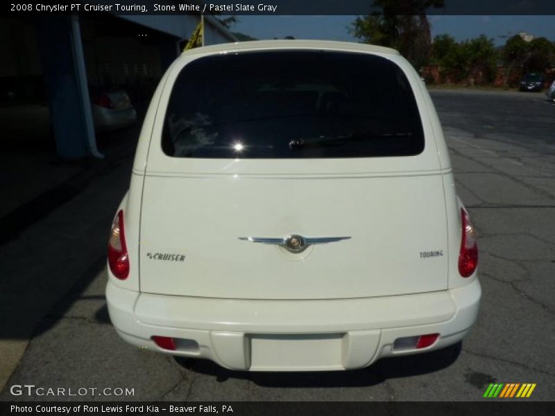 Stone White / Pastel Slate Gray 2008 Chrysler PT Cruiser Touring