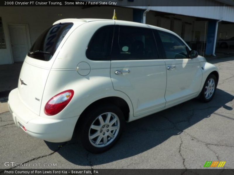 Stone White / Pastel Slate Gray 2008 Chrysler PT Cruiser Touring