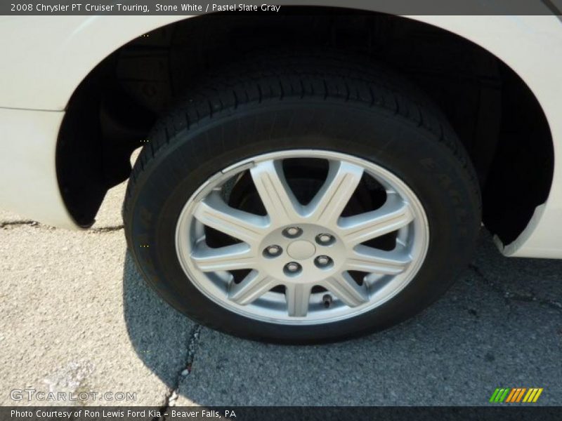 Stone White / Pastel Slate Gray 2008 Chrysler PT Cruiser Touring