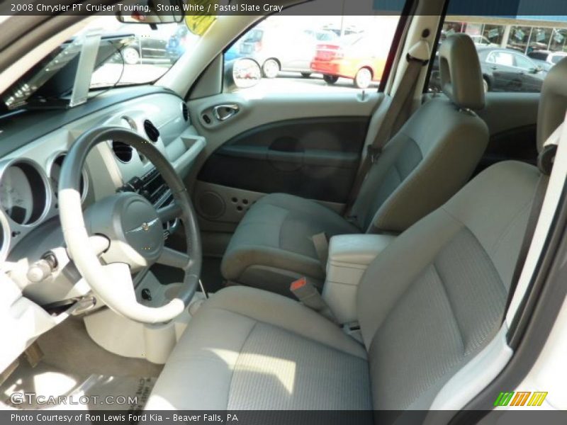 Stone White / Pastel Slate Gray 2008 Chrysler PT Cruiser Touring