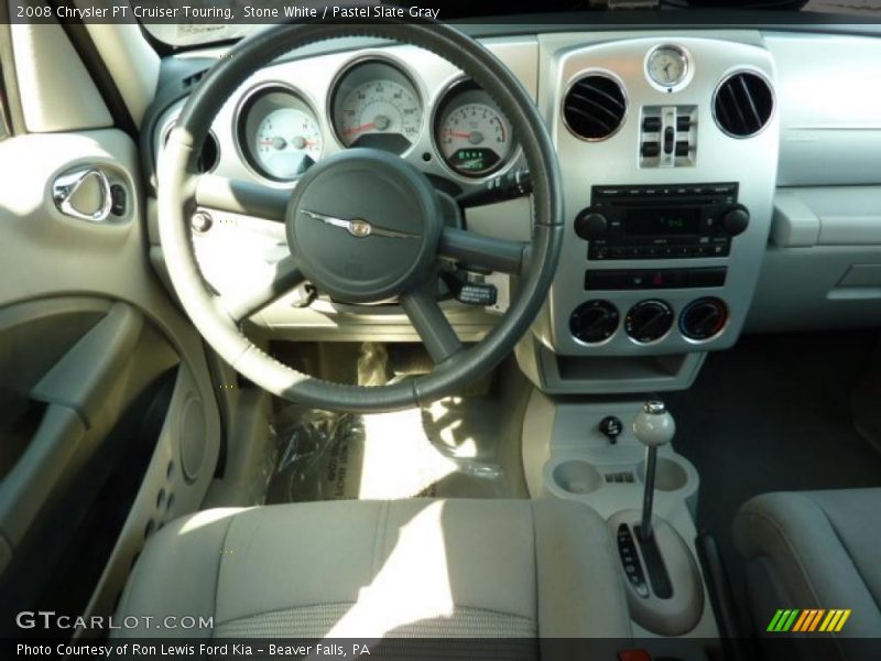 Stone White / Pastel Slate Gray 2008 Chrysler PT Cruiser Touring