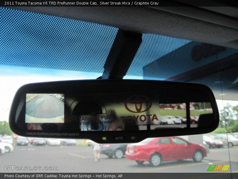 Silver Streak Mica / Graphite Gray 2011 Toyota Tacoma V6 TRD PreRunner Double Cab