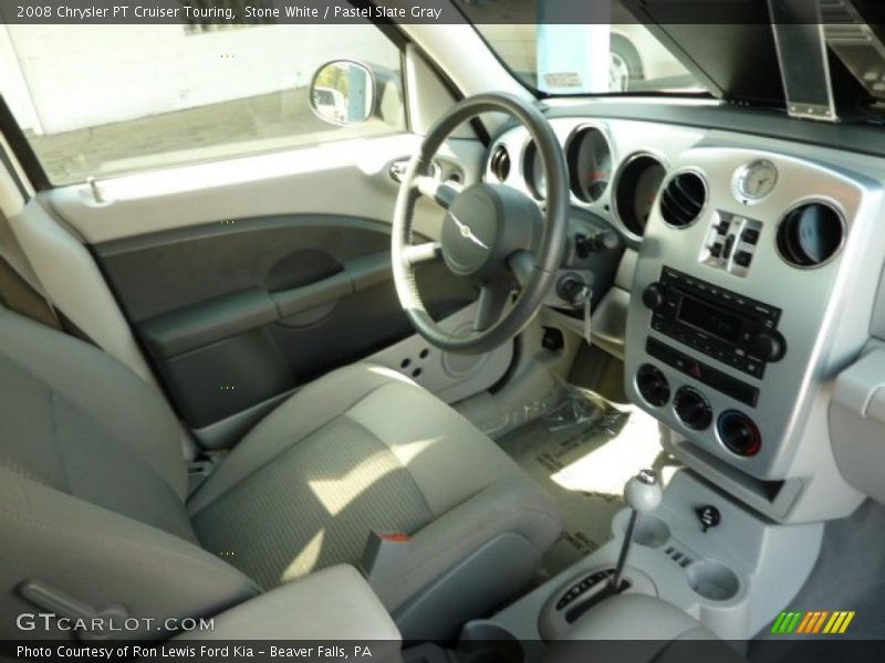 Stone White / Pastel Slate Gray 2008 Chrysler PT Cruiser Touring