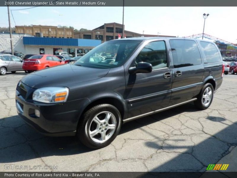 Slate Metallic / Medium Gray 2008 Chevrolet Uplander LS