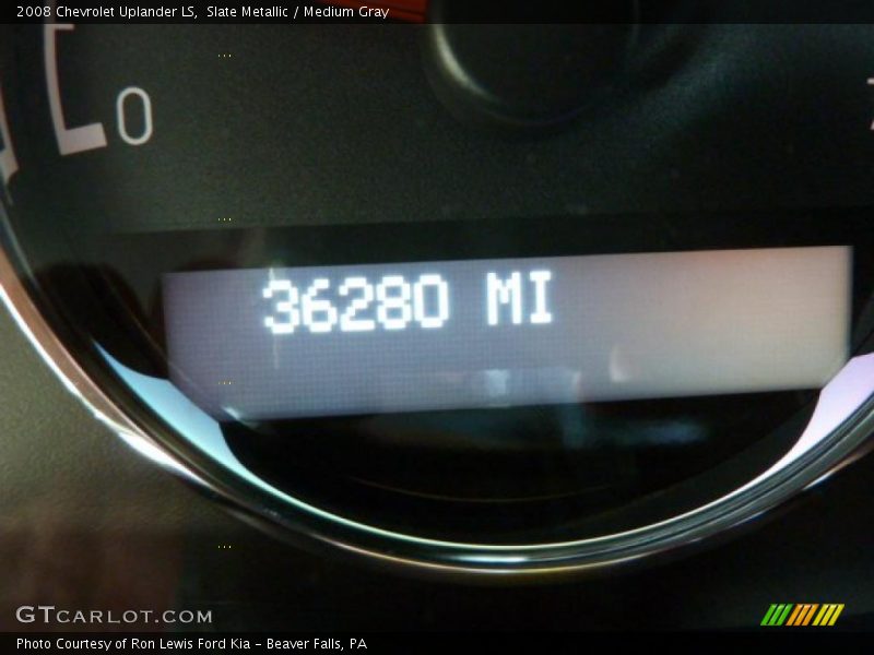 Slate Metallic / Medium Gray 2008 Chevrolet Uplander LS