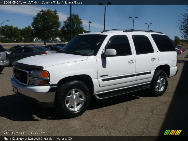 Summit White / Neutral/Shale 2004 GMC Yukon SLT 4x4