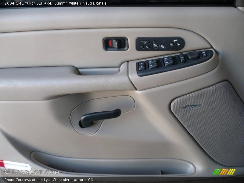 Summit White / Neutral/Shale 2004 GMC Yukon SLT 4x4