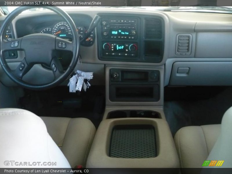 Summit White / Neutral/Shale 2004 GMC Yukon SLT 4x4