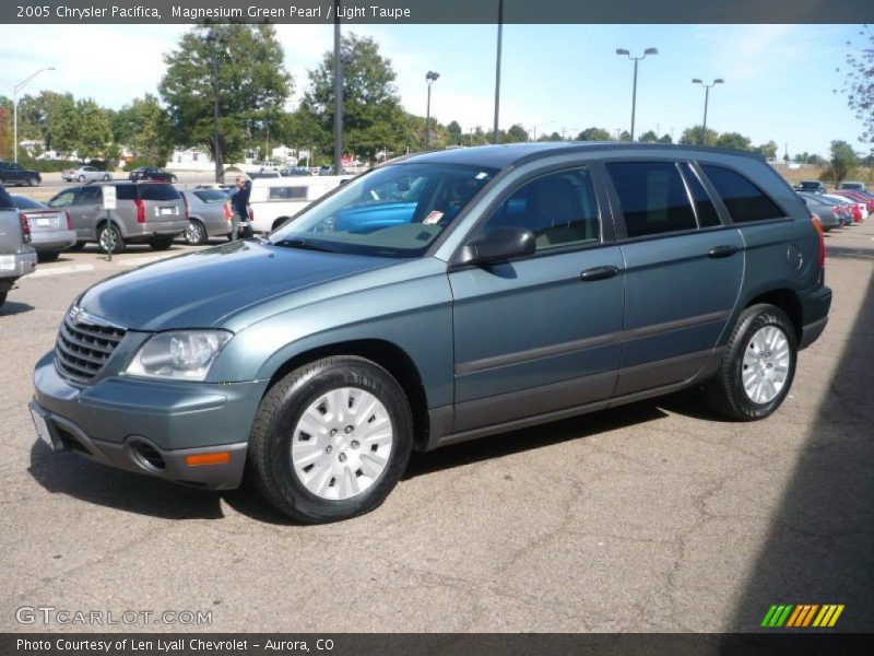 Magnesium Green Pearl / Light Taupe 2005 Chrysler Pacifica