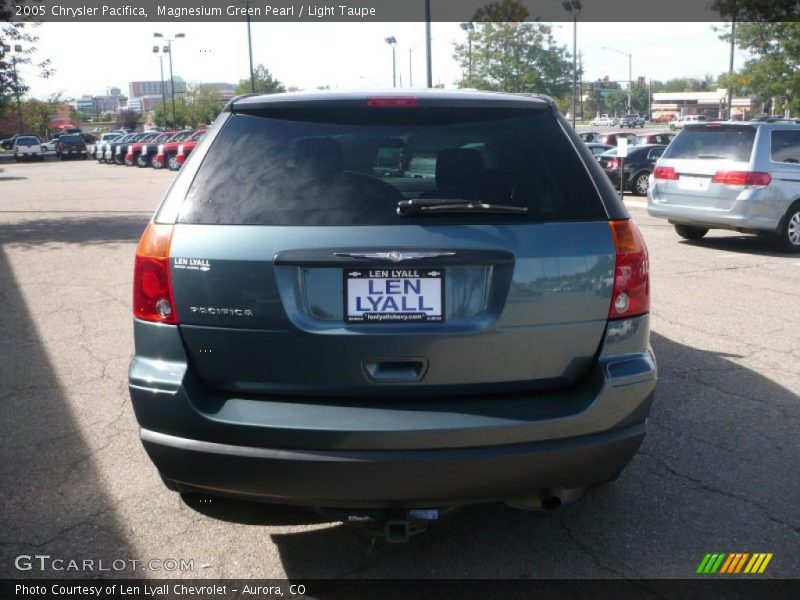 Magnesium Green Pearl / Light Taupe 2005 Chrysler Pacifica