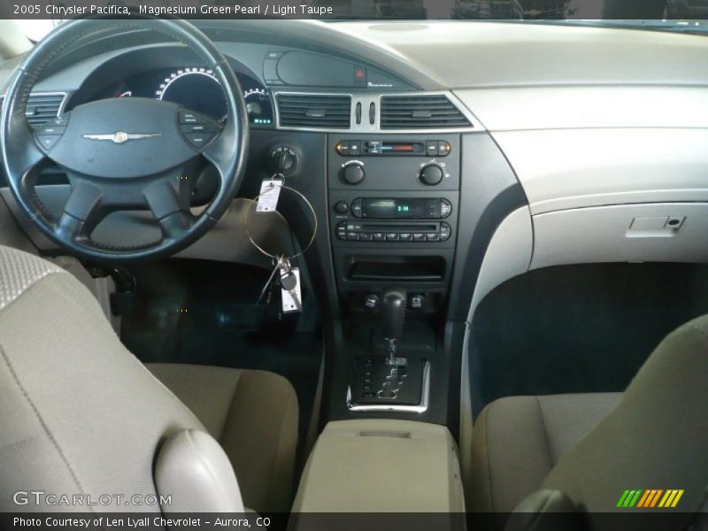 Magnesium Green Pearl / Light Taupe 2005 Chrysler Pacifica
