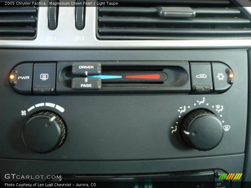 Magnesium Green Pearl / Light Taupe 2005 Chrysler Pacifica