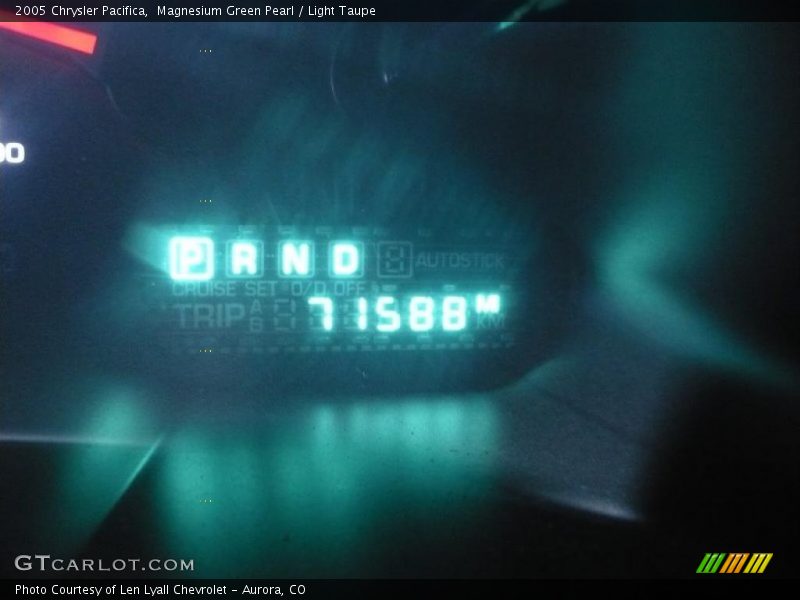 Magnesium Green Pearl / Light Taupe 2005 Chrysler Pacifica