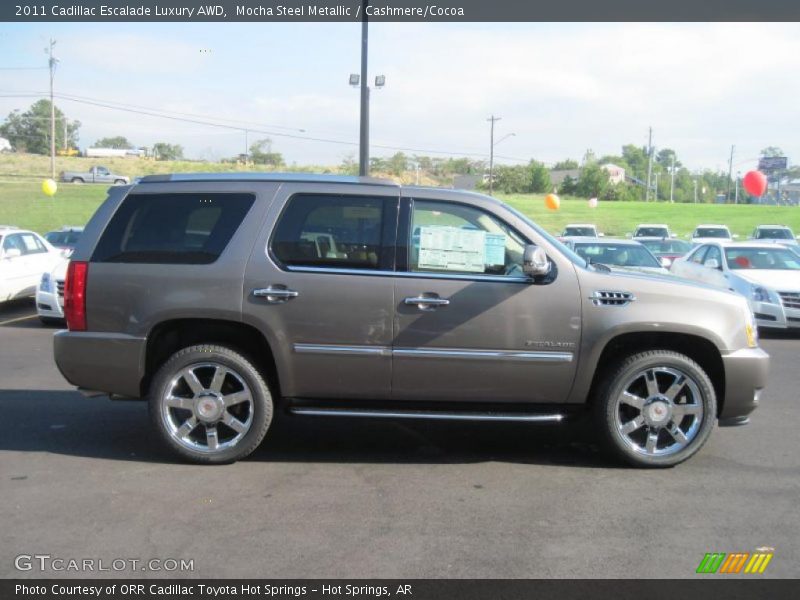 Mocha Steel Metallic / Cashmere/Cocoa 2011 Cadillac Escalade Luxury AWD