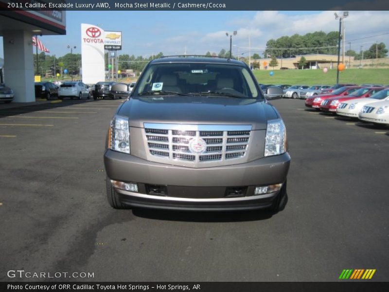 Mocha Steel Metallic / Cashmere/Cocoa 2011 Cadillac Escalade Luxury AWD