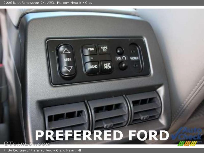 Platinum Metallic / Gray 2006 Buick Rendezvous CXL AWD