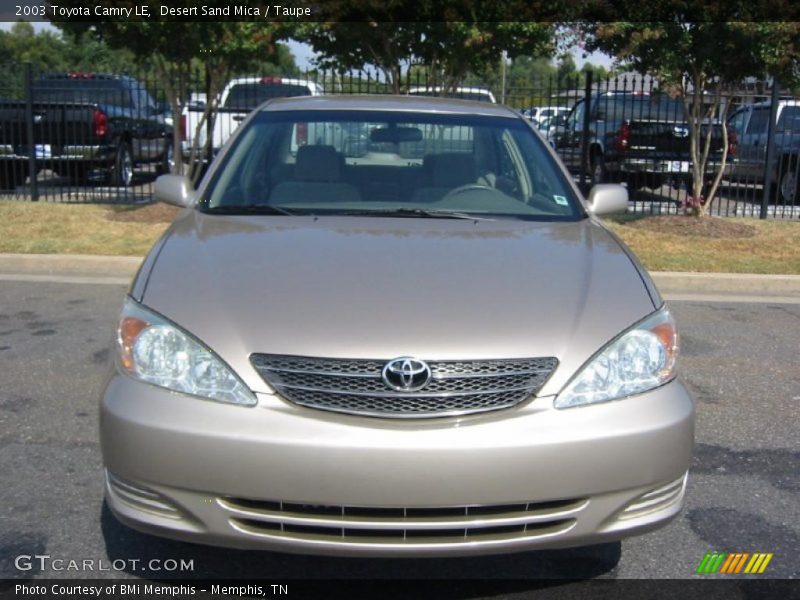Desert Sand Mica / Taupe 2003 Toyota Camry LE