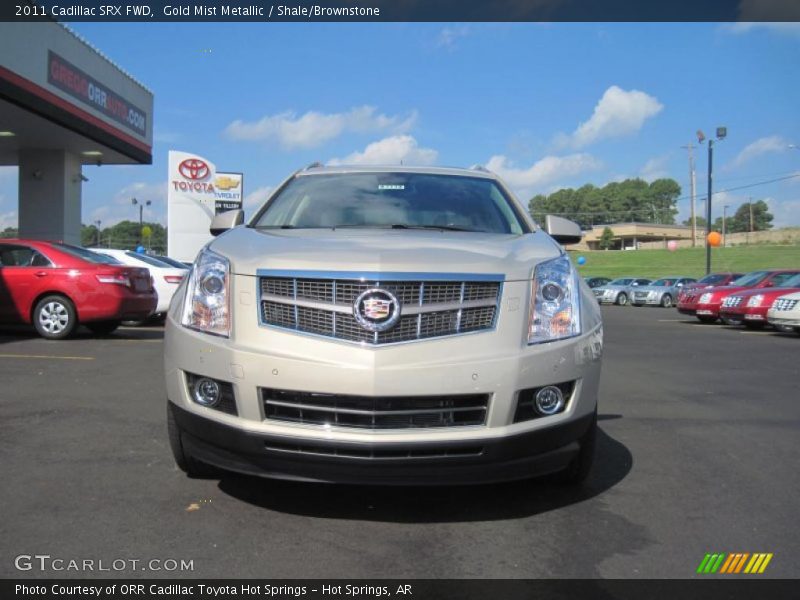 Gold Mist Metallic / Shale/Brownstone 2011 Cadillac SRX FWD