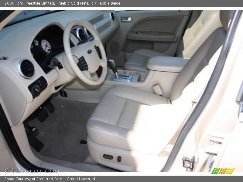Pueblo Gold Metallic / Pebble Beige 2006 Ford Freestyle Limited