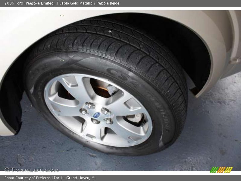 Pueblo Gold Metallic / Pebble Beige 2006 Ford Freestyle Limited