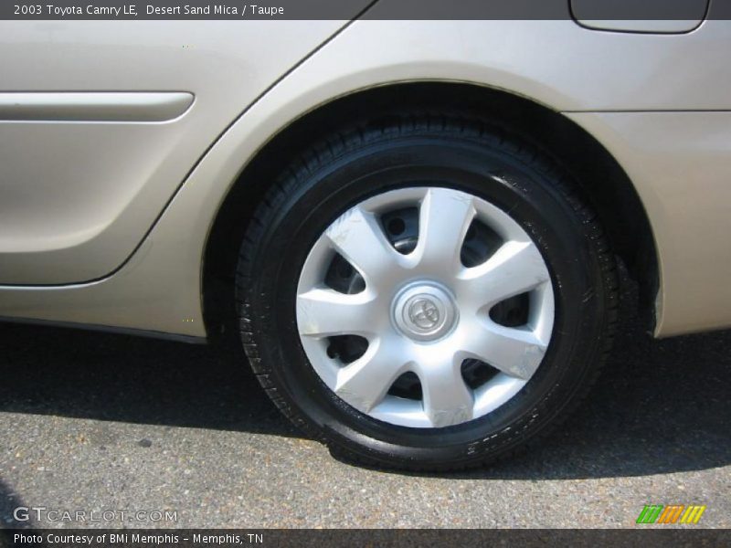 Desert Sand Mica / Taupe 2003 Toyota Camry LE
