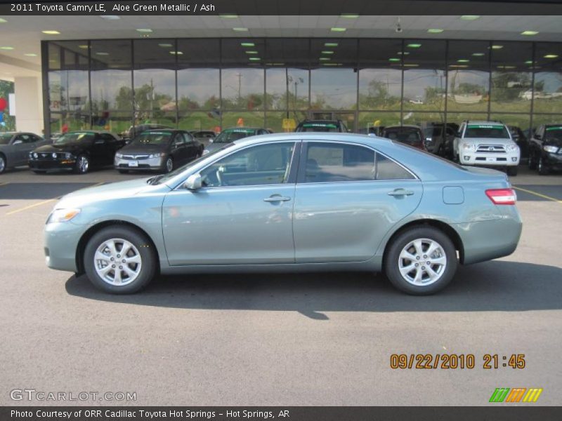 Aloe Green Metallic / Ash 2011 Toyota Camry LE