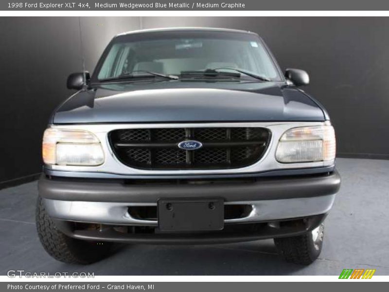 Medium Wedgewood Blue Metallic / Medium Graphite 1998 Ford Explorer XLT 4x4