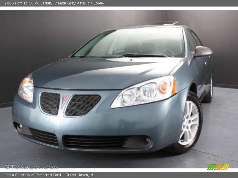 Stealth Gray Metallic / Ebony 2006 Pontiac G6 V6 Sedan