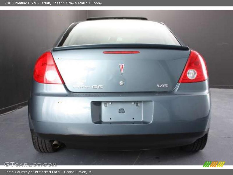 Stealth Gray Metallic / Ebony 2006 Pontiac G6 V6 Sedan
