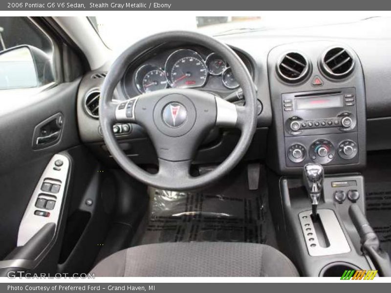 Stealth Gray Metallic / Ebony 2006 Pontiac G6 V6 Sedan