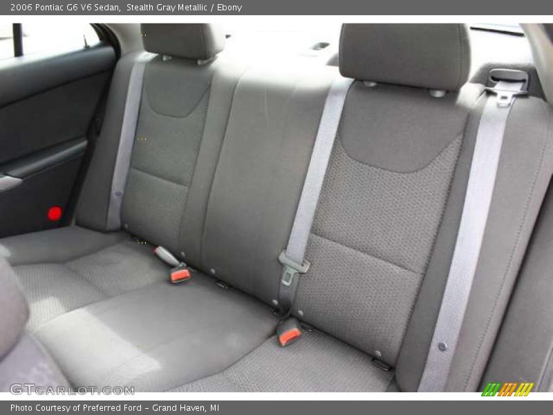 Stealth Gray Metallic / Ebony 2006 Pontiac G6 V6 Sedan