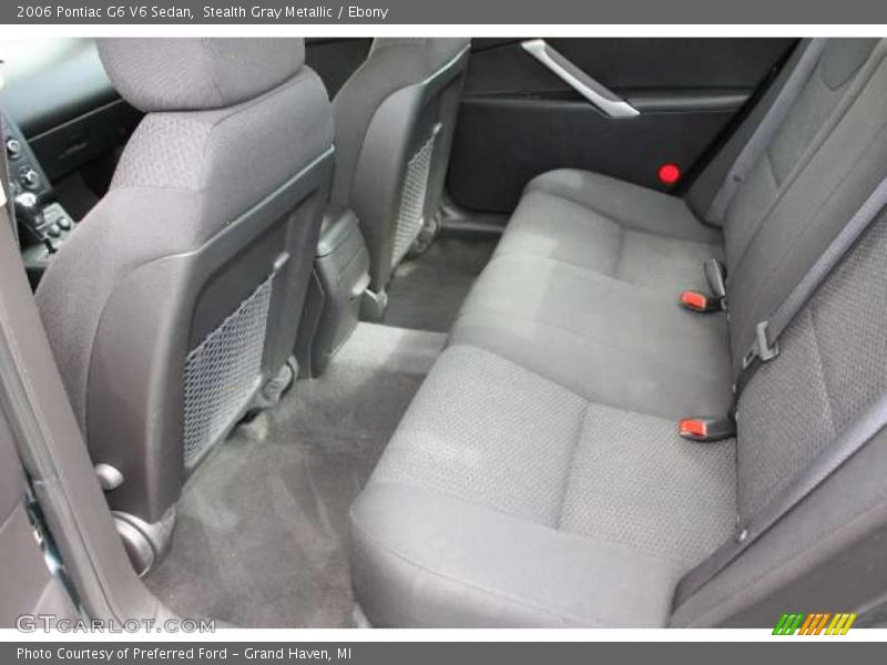 Stealth Gray Metallic / Ebony 2006 Pontiac G6 V6 Sedan