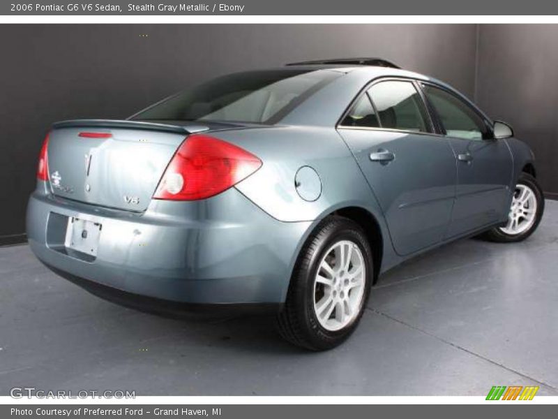 Stealth Gray Metallic / Ebony 2006 Pontiac G6 V6 Sedan