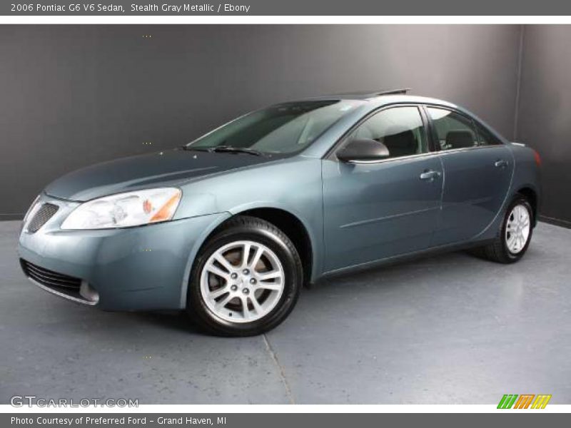 Stealth Gray Metallic / Ebony 2006 Pontiac G6 V6 Sedan