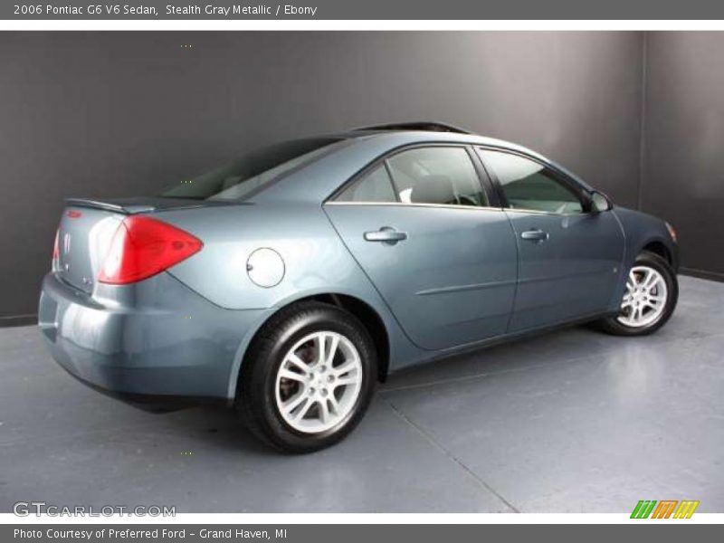 Stealth Gray Metallic / Ebony 2006 Pontiac G6 V6 Sedan