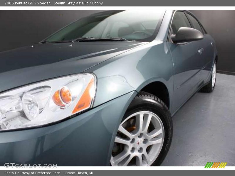 Stealth Gray Metallic / Ebony 2006 Pontiac G6 V6 Sedan