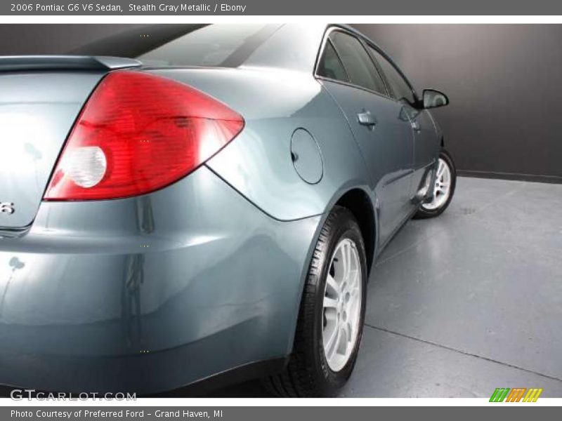 Stealth Gray Metallic / Ebony 2006 Pontiac G6 V6 Sedan