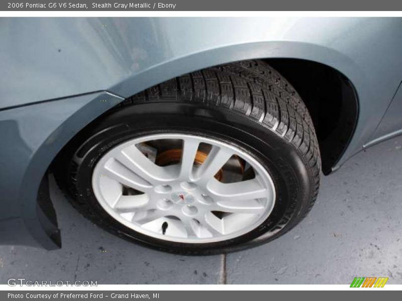 Stealth Gray Metallic / Ebony 2006 Pontiac G6 V6 Sedan