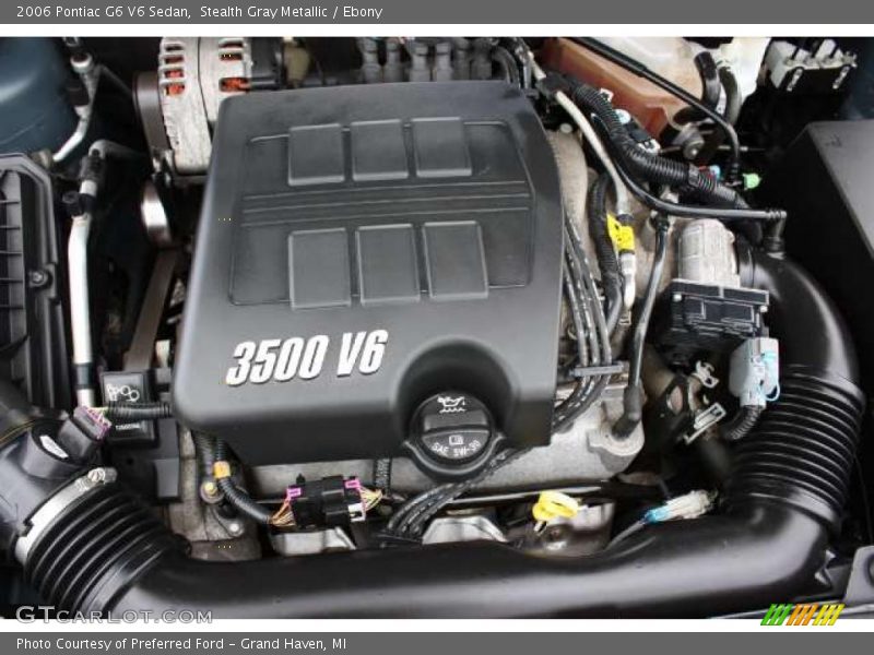Stealth Gray Metallic / Ebony 2006 Pontiac G6 V6 Sedan