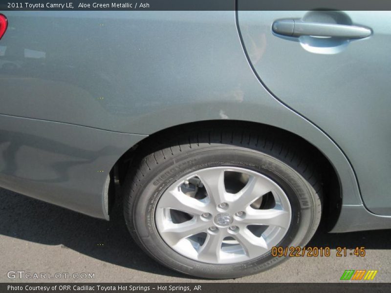 Aloe Green Metallic / Ash 2011 Toyota Camry LE