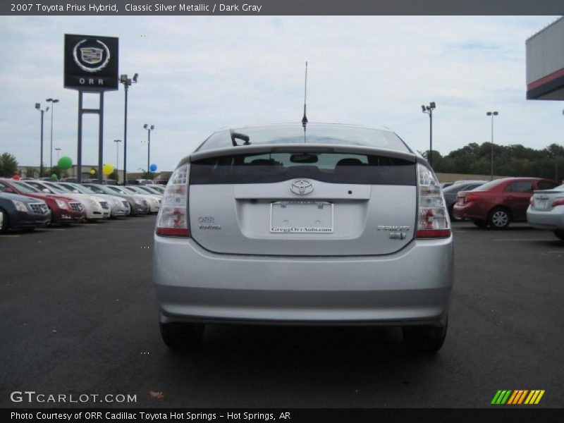 Classic Silver Metallic / Dark Gray 2007 Toyota Prius Hybrid