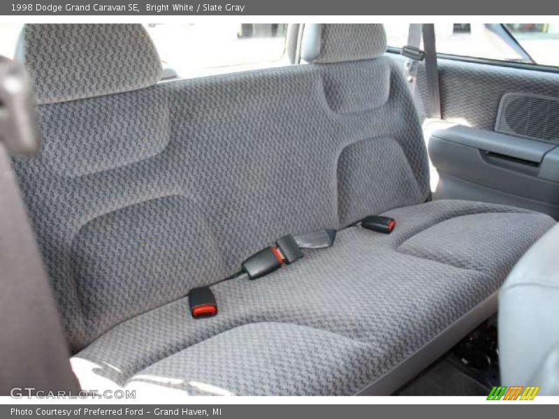 Bright White / Slate Gray 1998 Dodge Grand Caravan SE