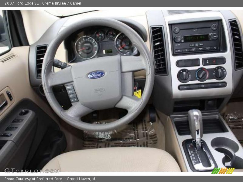 Creme Brulee / Camel 2007 Ford Edge SE