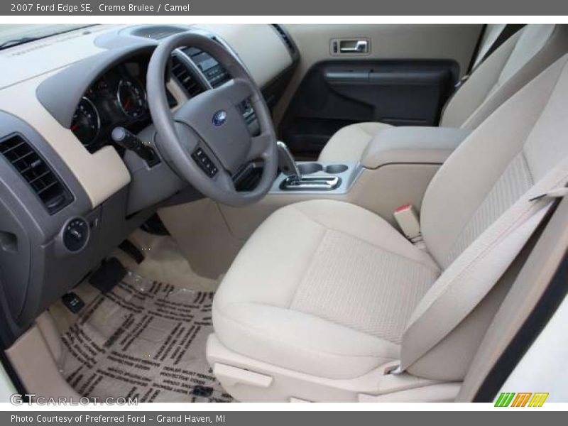Creme Brulee / Camel 2007 Ford Edge SE